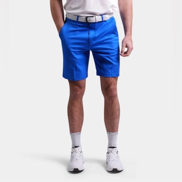 NWT FootJoy Blue Washed Twill Chino Shorts 42W - Picture 2 of 6